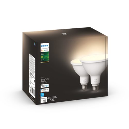 Philips Hue White E26 Smart Bulb 2-Pack 