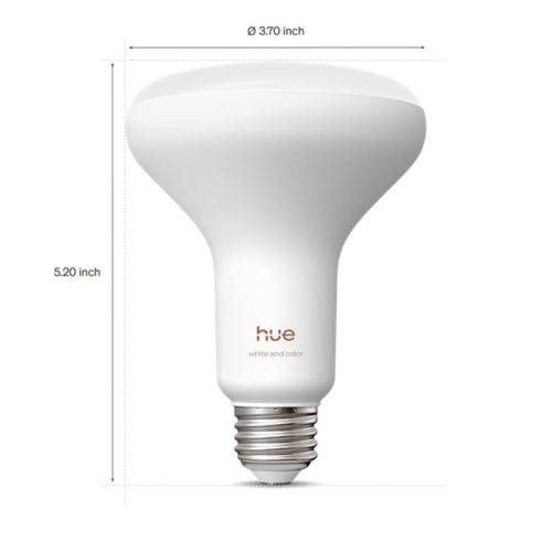 Hue White and color ambiance BR30 - E26 smart bulb