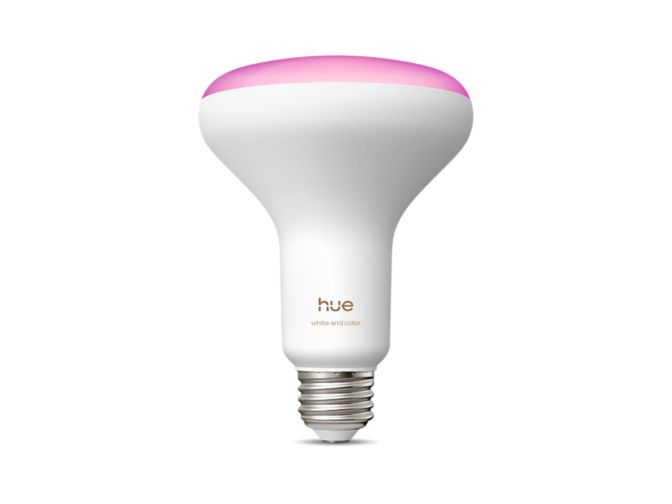 Close up of front of BR30 - E26 smart bulb