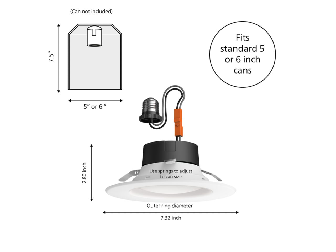 Downlight 5 or 6 inch | Philips Hue | Philips Hue
