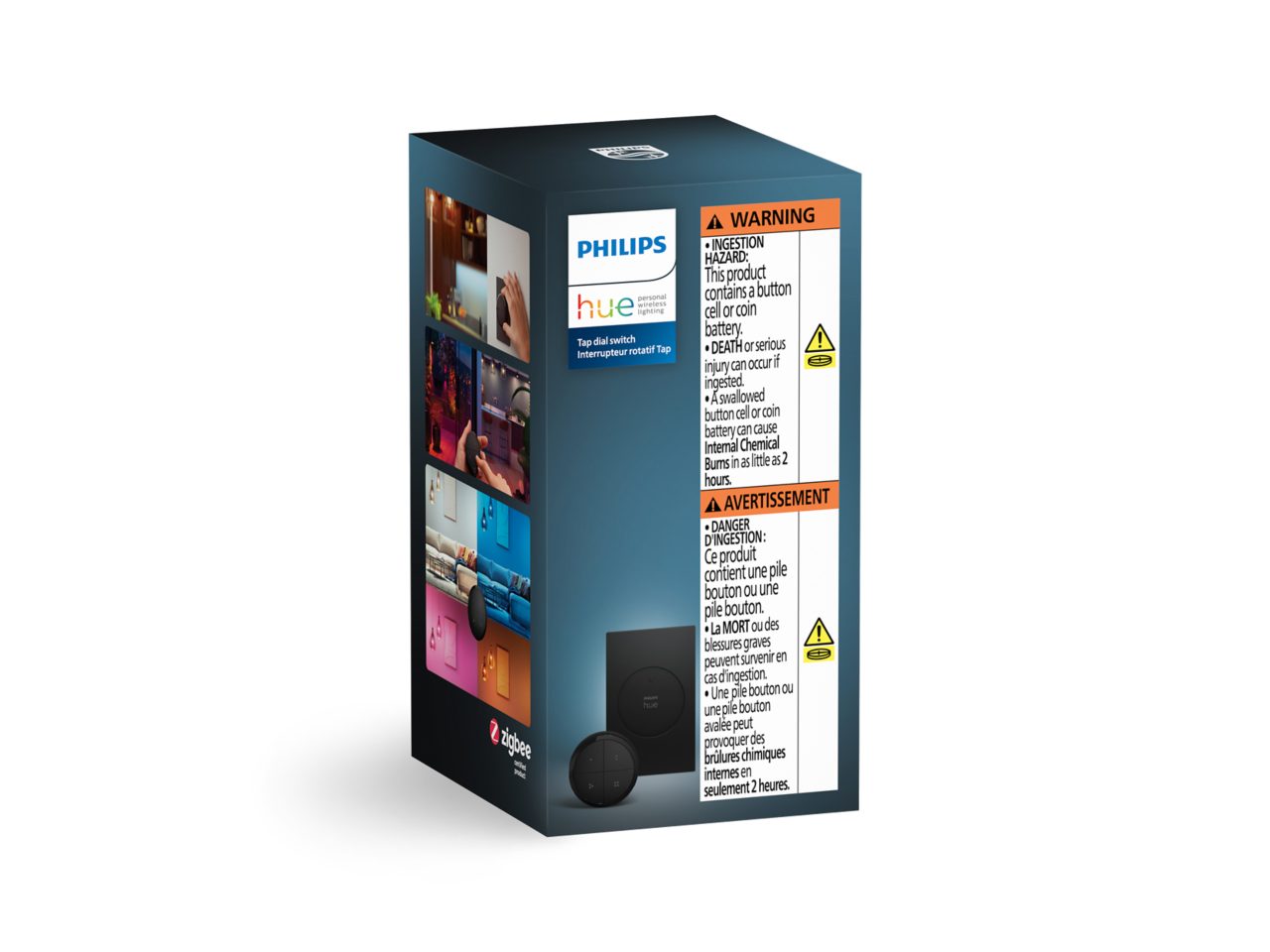 Hue Tap Dial Switch Black - Smart Remote Control | Philips Hue