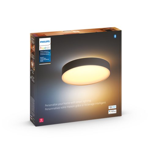 Hue Infuse Large Ceiling Light Black Philips Hue