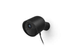 Secure wired camera
