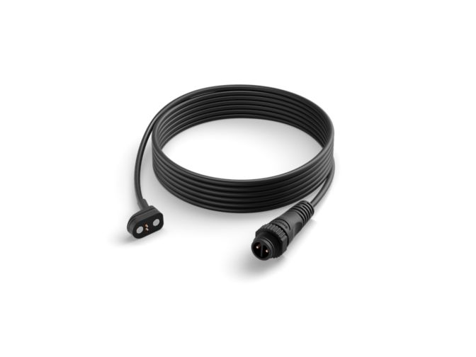 Close up of front of Secure camera Low-volt cable 9.8ft | Philips Hue