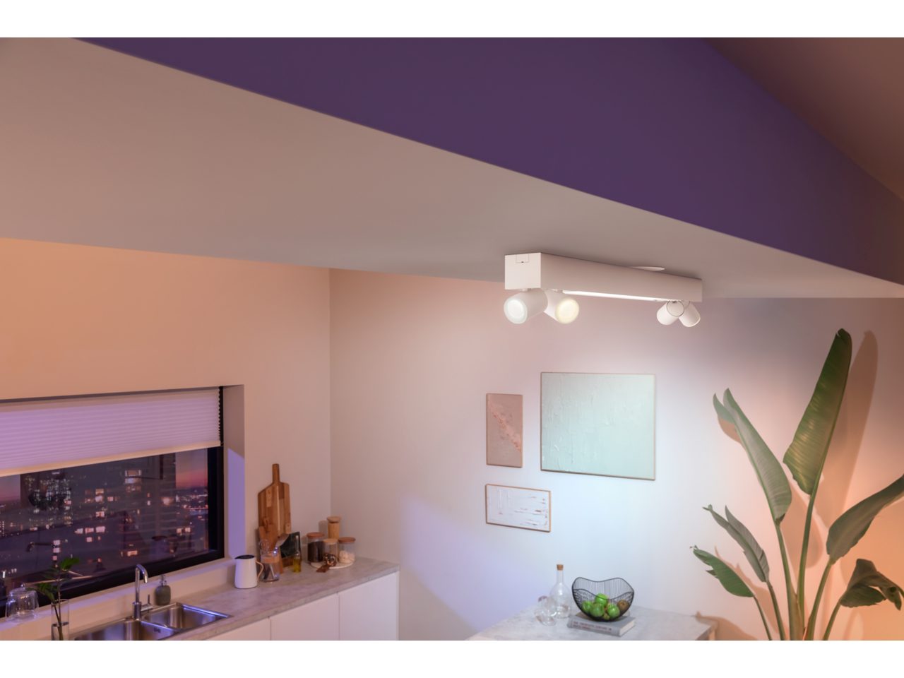 Hue Centris 4-spot Ceiling light White | Philips Hue