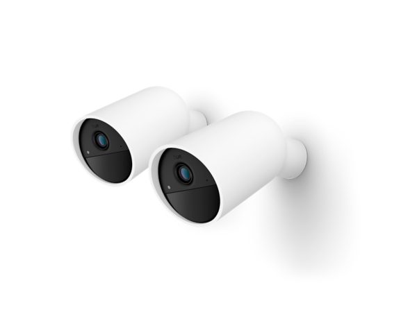 Secure battery camera