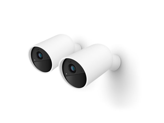 Gros plan de l’avant de Caméra à batterie Secure