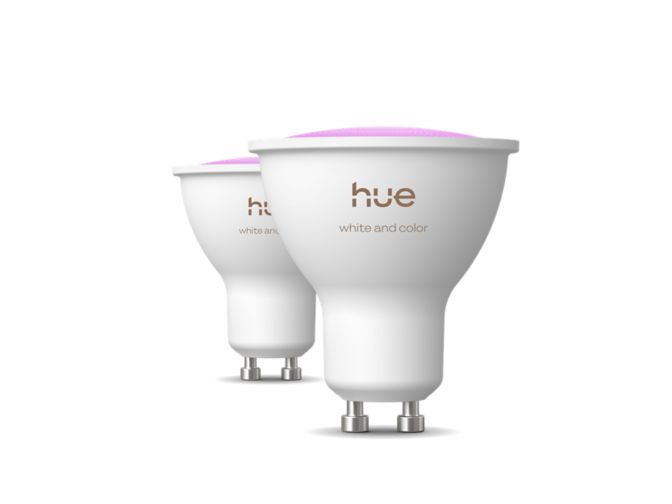 Close up of front of GU10 - smart spotlight - (2-pack)