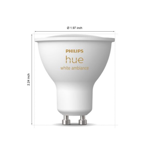 Hue GU10 LED Bulb - White Ambiance | Philips Hue