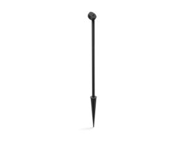 Secure camera mount with ground spike