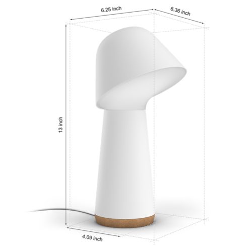 Sleep and wake-up light Twilight sleep and wake-up light white