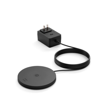 An image of product of the Philips Hue Go portable table lamp charging base