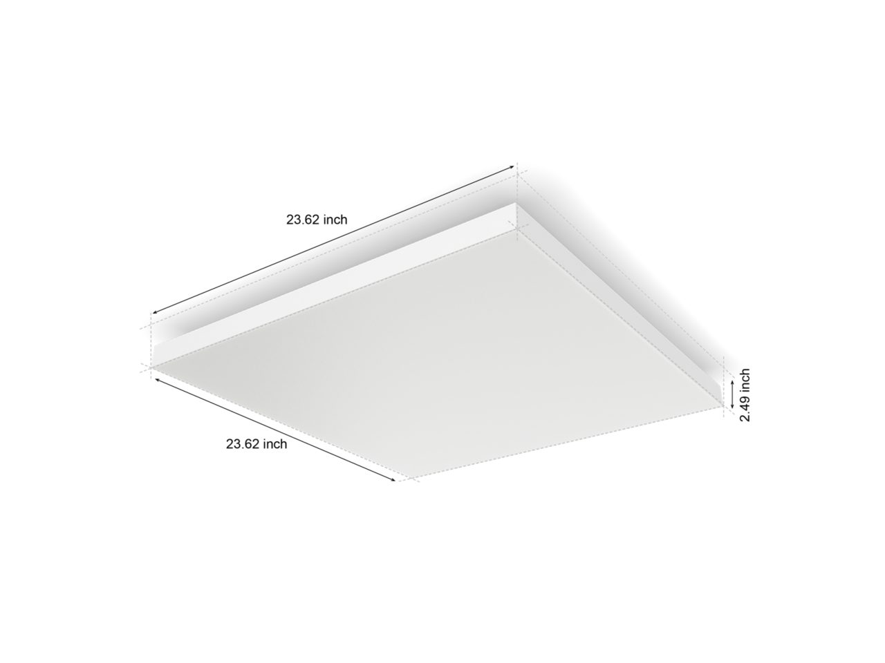 Datura square LED ceiling panel | Philips Hue