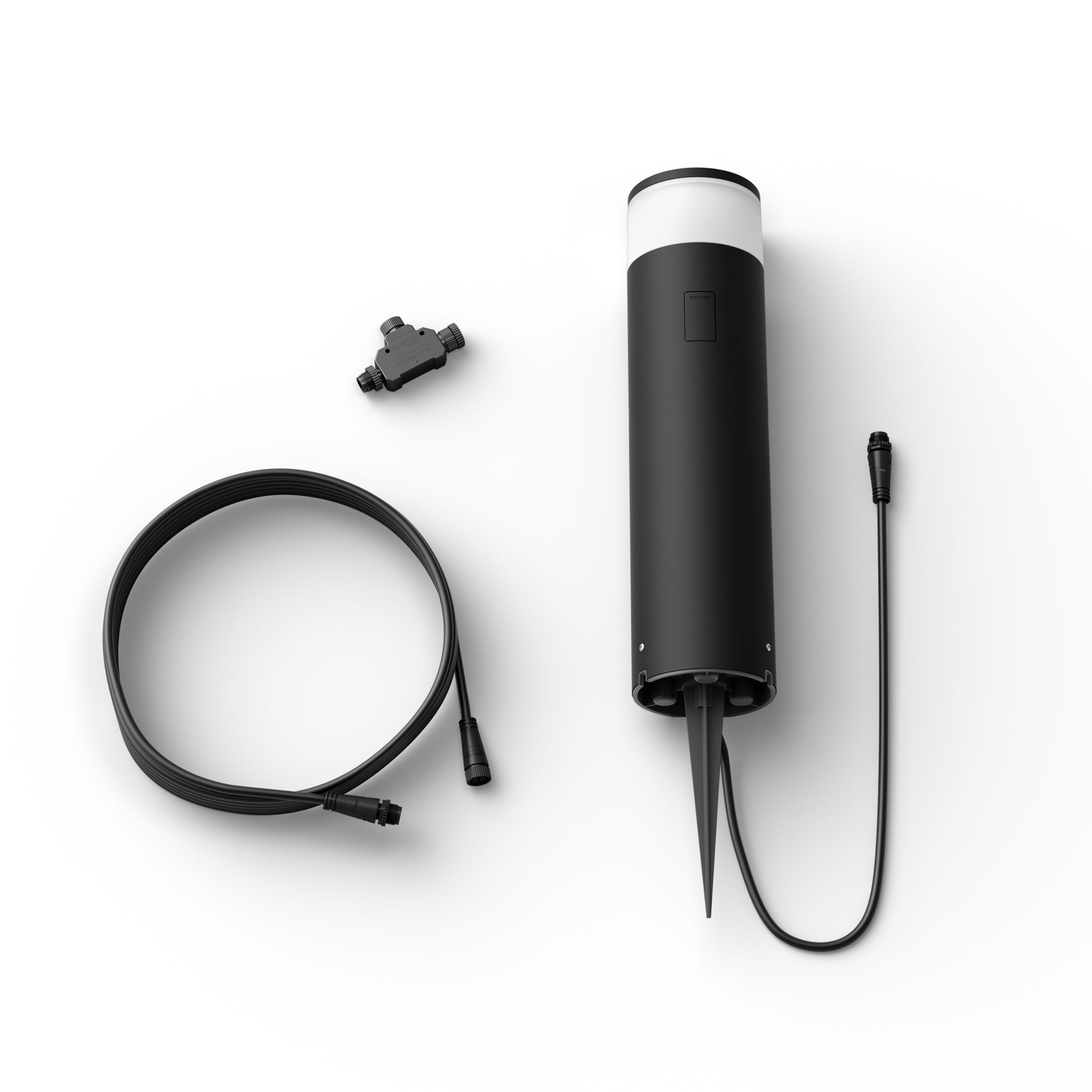 Hue White and Color Ambiance Calla Large Outdoor Pedestal - Thumbnail 5