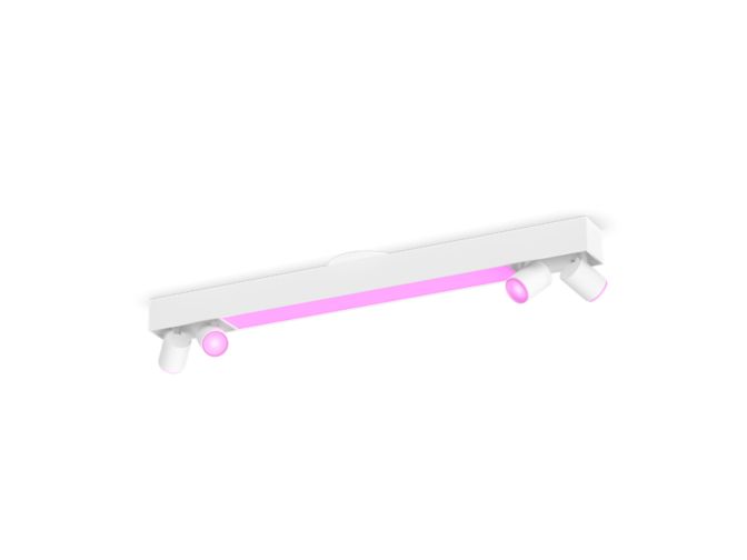 Close up of front of Centris 4-spot ceiling light