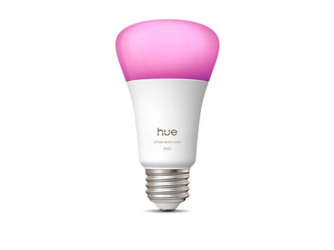 Close up of front of 60W A19 - E26 smart bulb