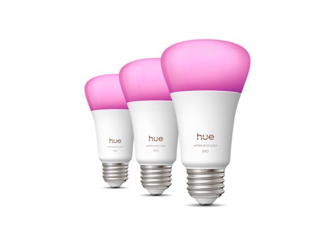 Close up of front of 60W A19 3PACK- E26 smart bulbs