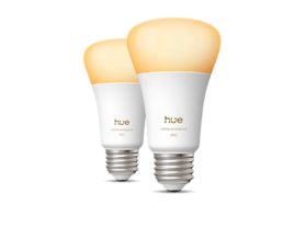 蛍光灯・電球 Philips Hue White Color *3 Ambiance *1 Philips Hue 3-Pack A19 Bluetooth LED Smart Bulbs, White and