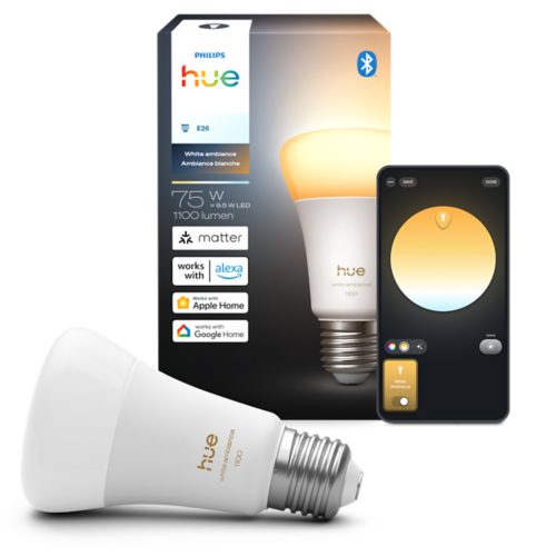 Hue White ambiance A60 - E26 smart bulb - 1100 | Philips Hue