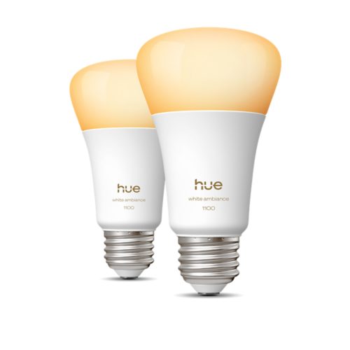 Philips Hue White Ambiance 1600ルーメン 2個 Hue White ambiance 75W A19 2PACK- E26 smart bulbs | Philips Hue