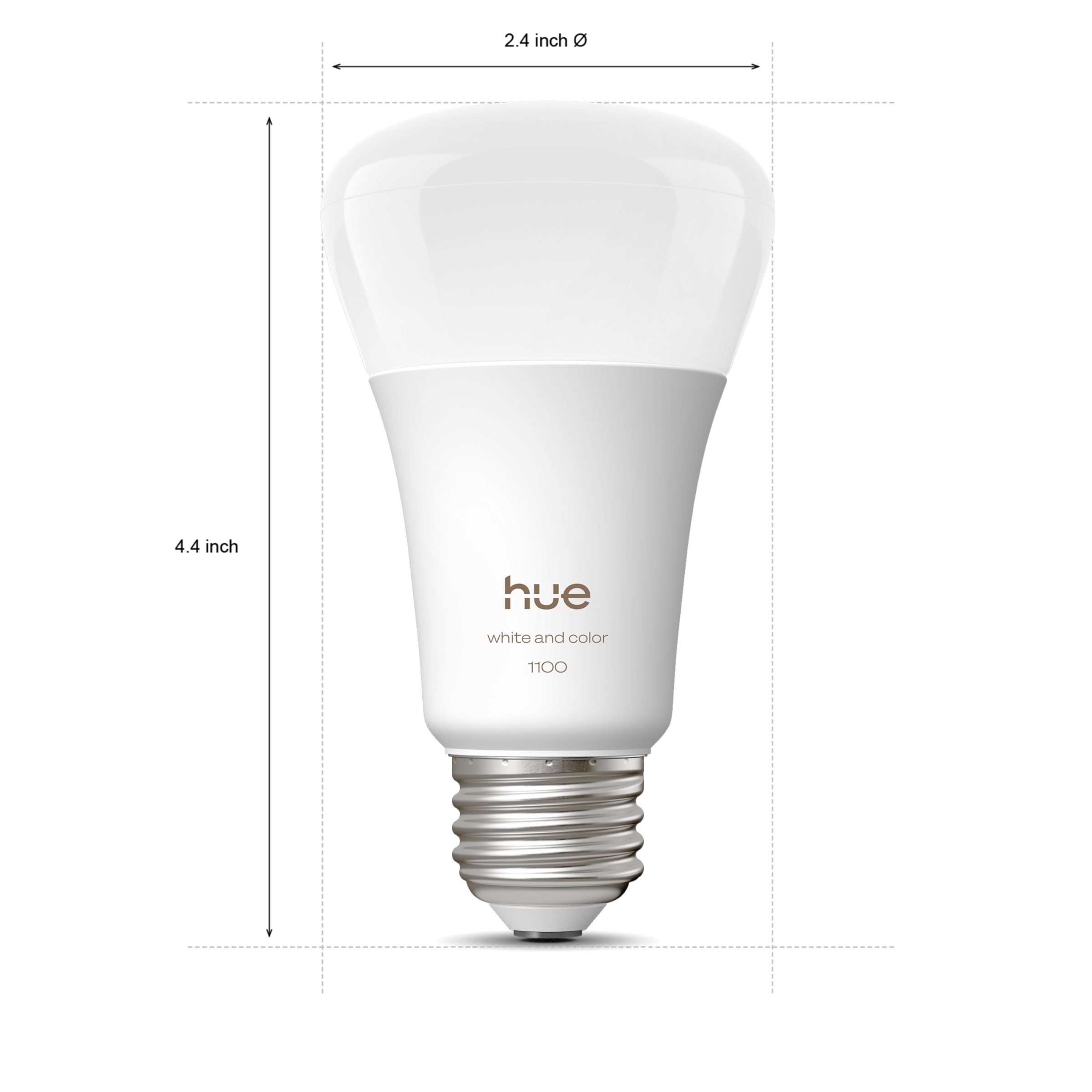 thumbnail image 2 of Philips Hue Smart Light Starter Kit - Bridge, Smart Button & 3 Color Bulbs White & Color Ambiance 2 of 13