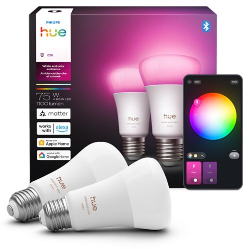 PHILIPS Hue white ambiance E26 1100ルーメン Hue A60 B22 LED Bulb - White Ambiance | Philips Hue AU
