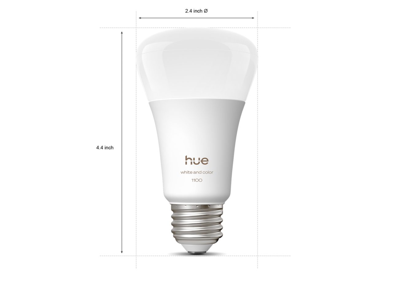 Hue White and color ambiance 75W A19 2PACK- E26 smart bulbs