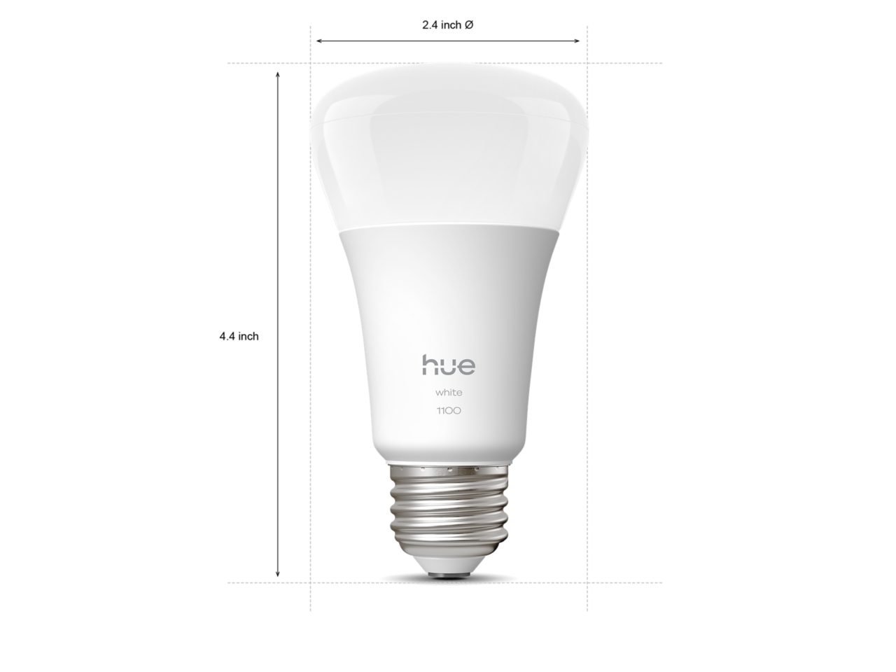 Hue White 75W A19- E26 smart bulb | Philips Hue