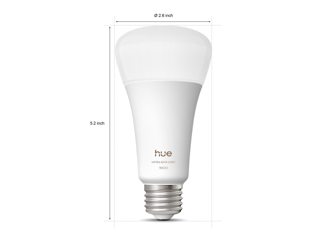 LED電球 Philips hue white and color 800 4個 Philips Hue Smart 60W A19 LED Bulb - White and Color