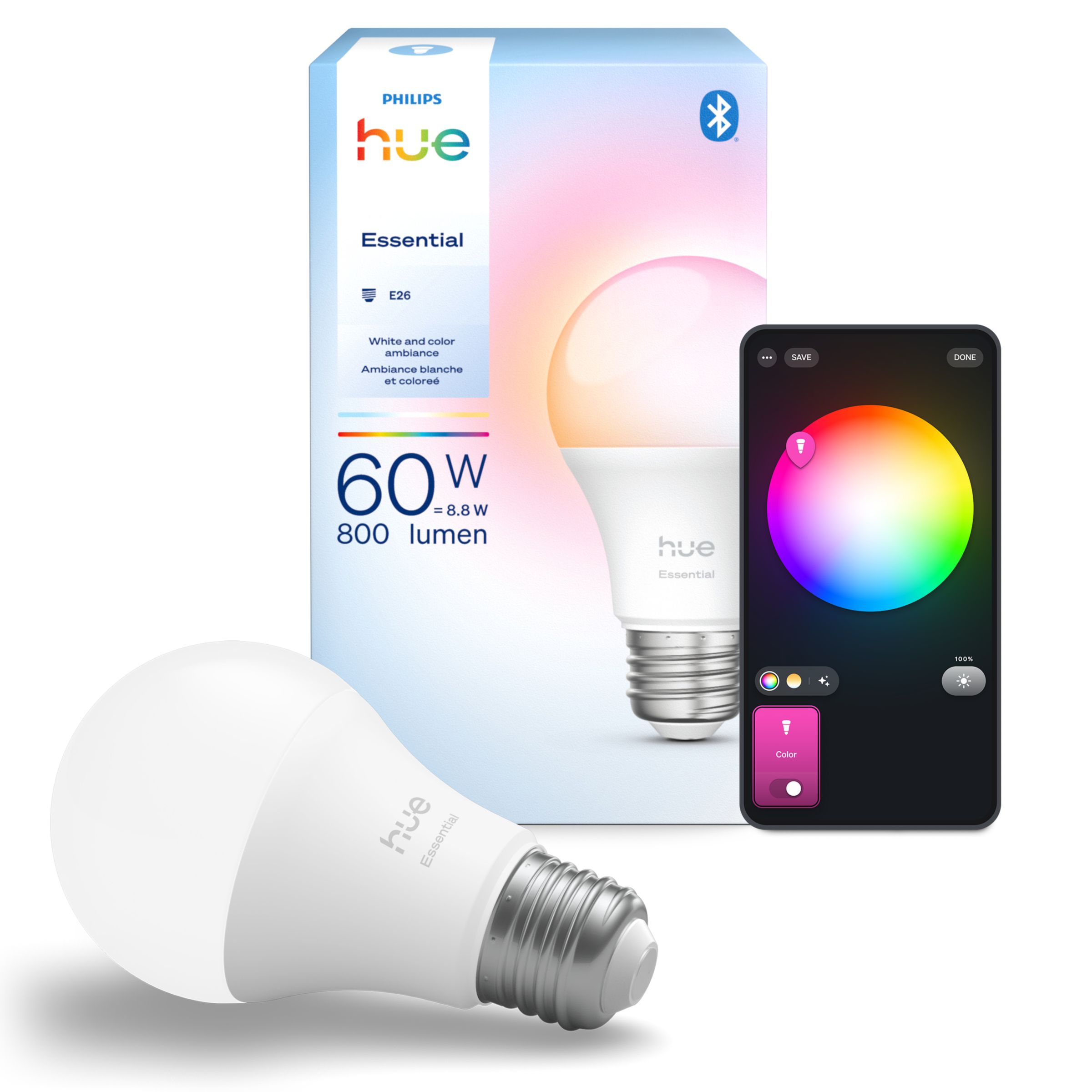 Philips Hue Essential Smart Bulb - Thumbnail 2