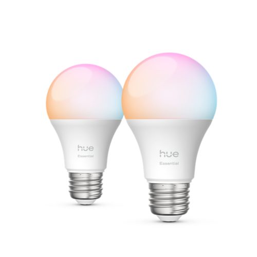 Hue White and color ambiance Essential A19 - E26 smart bulb - 800