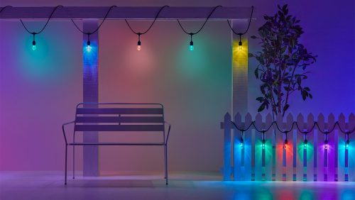 Coloured string lights hotsell