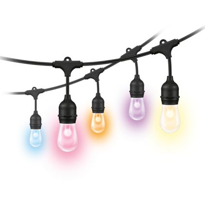 Gros plan de l’avant de Guirlandes lumineuses