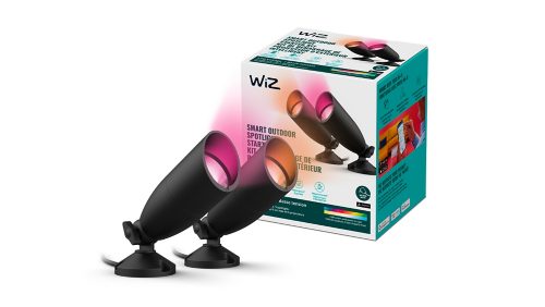 Luz para exteriores Kit de inicio de foco reflector de tierra