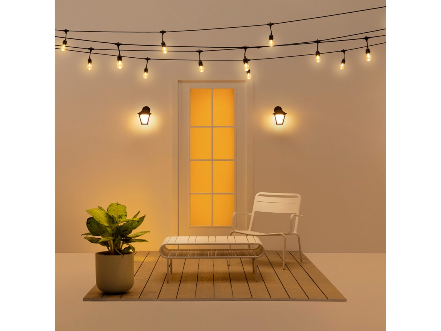 Outdoor balcony wall lights clearance