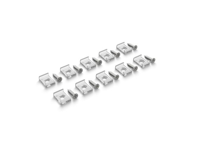 Close up of front of Hue Flux bracket 10-pack