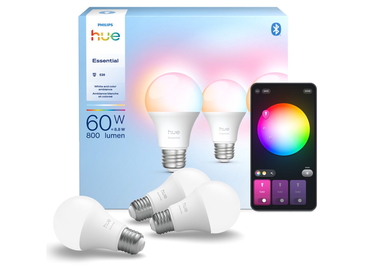 Philips Hue white 800ルーメン E26 8個セット Philips Hue white 800ルーメン E26 8個セット Amazon.co.jp