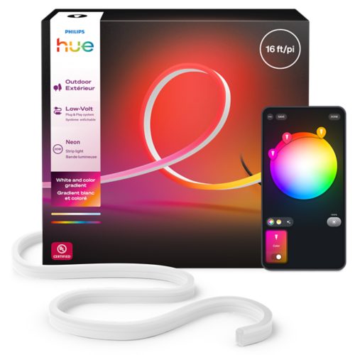 Neon Outdoor Multicolor LED Strip Light 16ft | Philips Hue