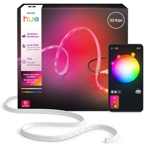 Flux Outdoor Multicolor LED Strip 33ft | Philips Hue