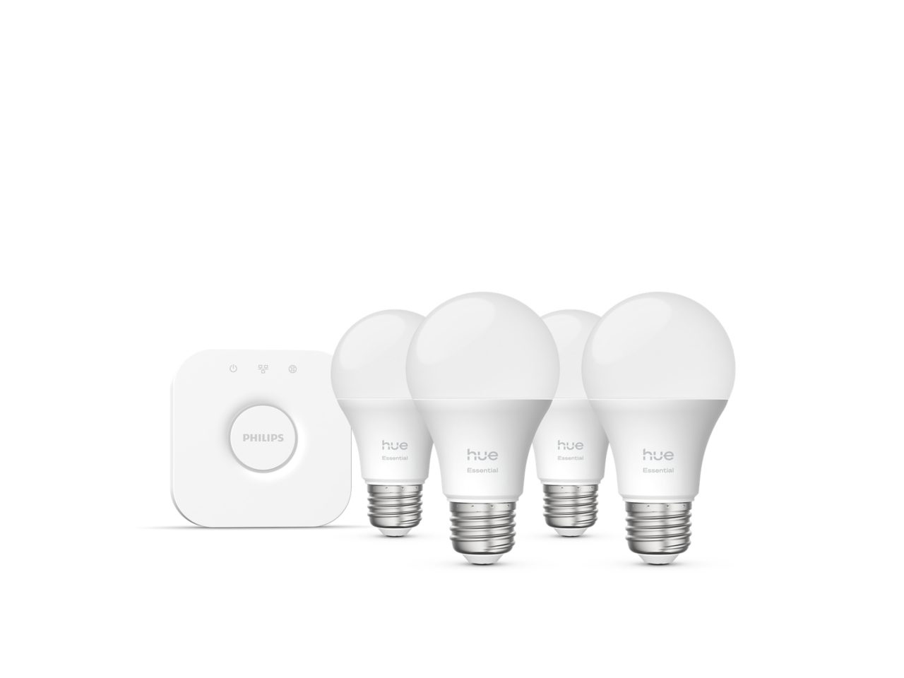 PHILIPS Hue White Ambiance LED E26 4個セット Hue White and color ambiance 60W A19 2PACK- E26 smart bulbs