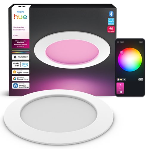 Hue White and color ambiance Slim Downlight 6 inch | Philips Hue