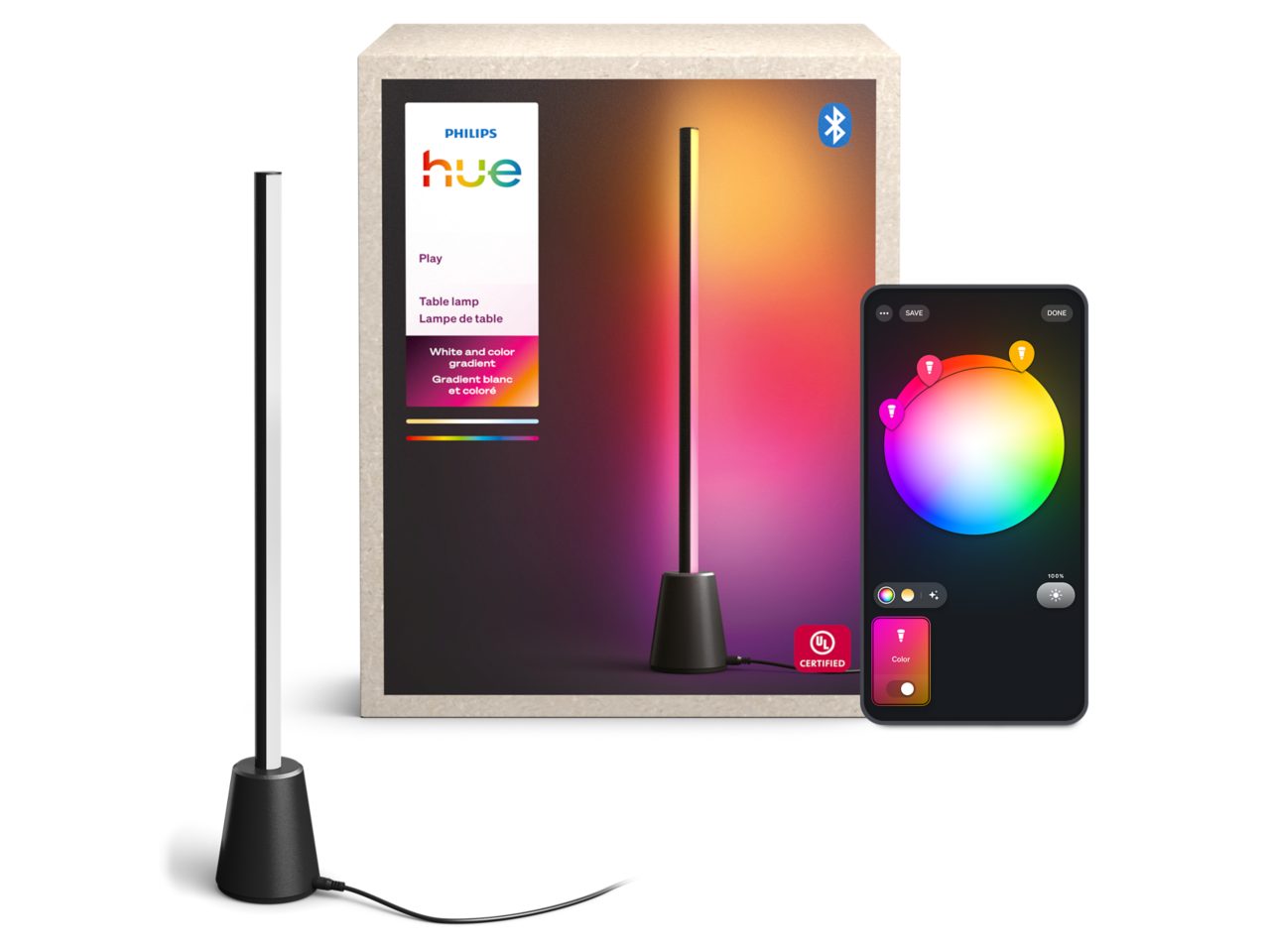 Play table lamp for entertainment | Philips Hue