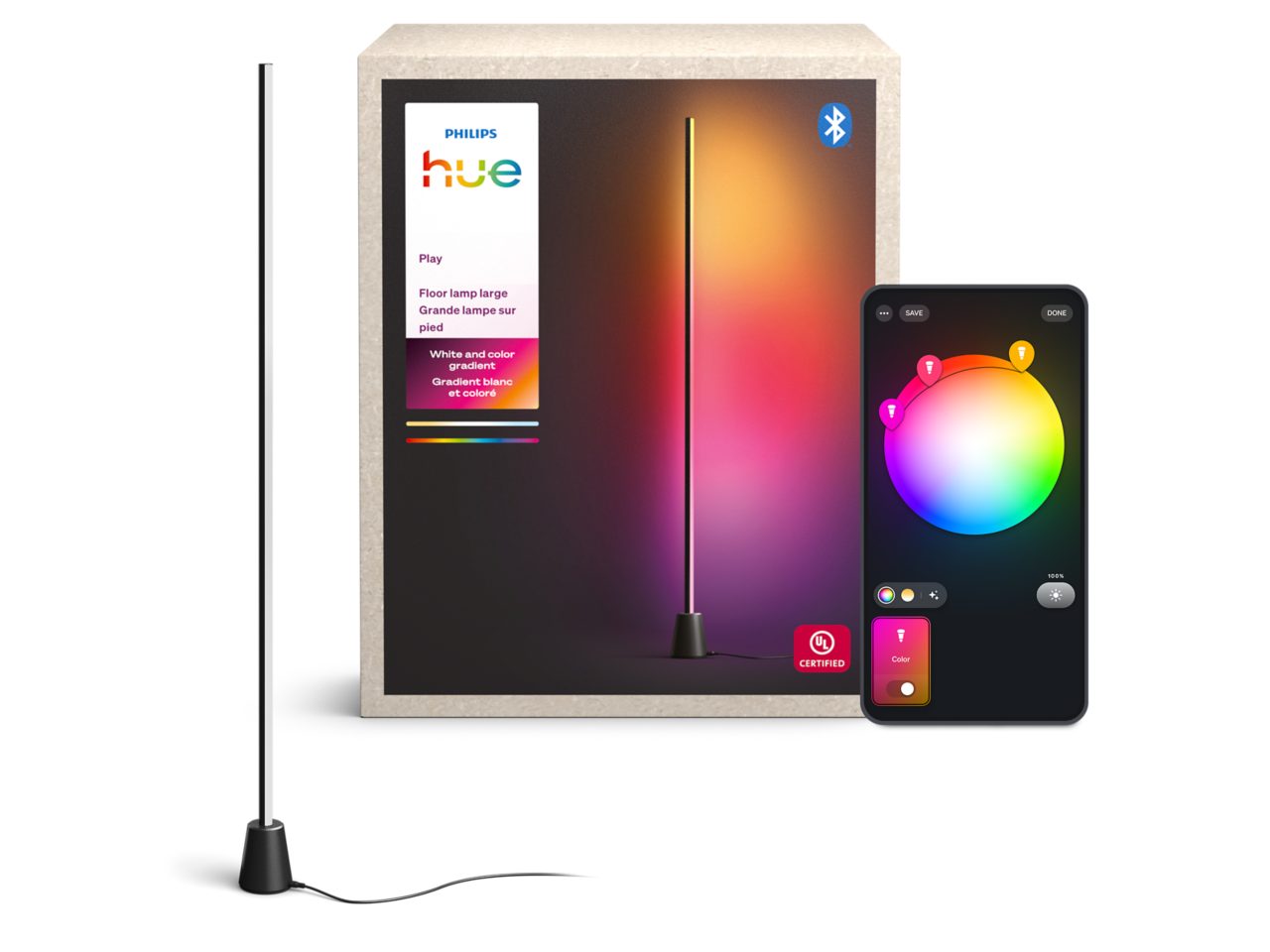 Play large gradient floor lamp | Philips Hue