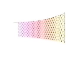Outdoor luminaires Festavia net lights - 3.3 × 11.5 ft, 250 LEDs