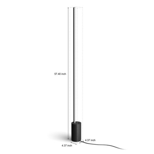 Hue Signe Gradient Floor Lamp - Black | Philips Hue Hue Signe Gradient Floor Lamp - Black | Philips Hue