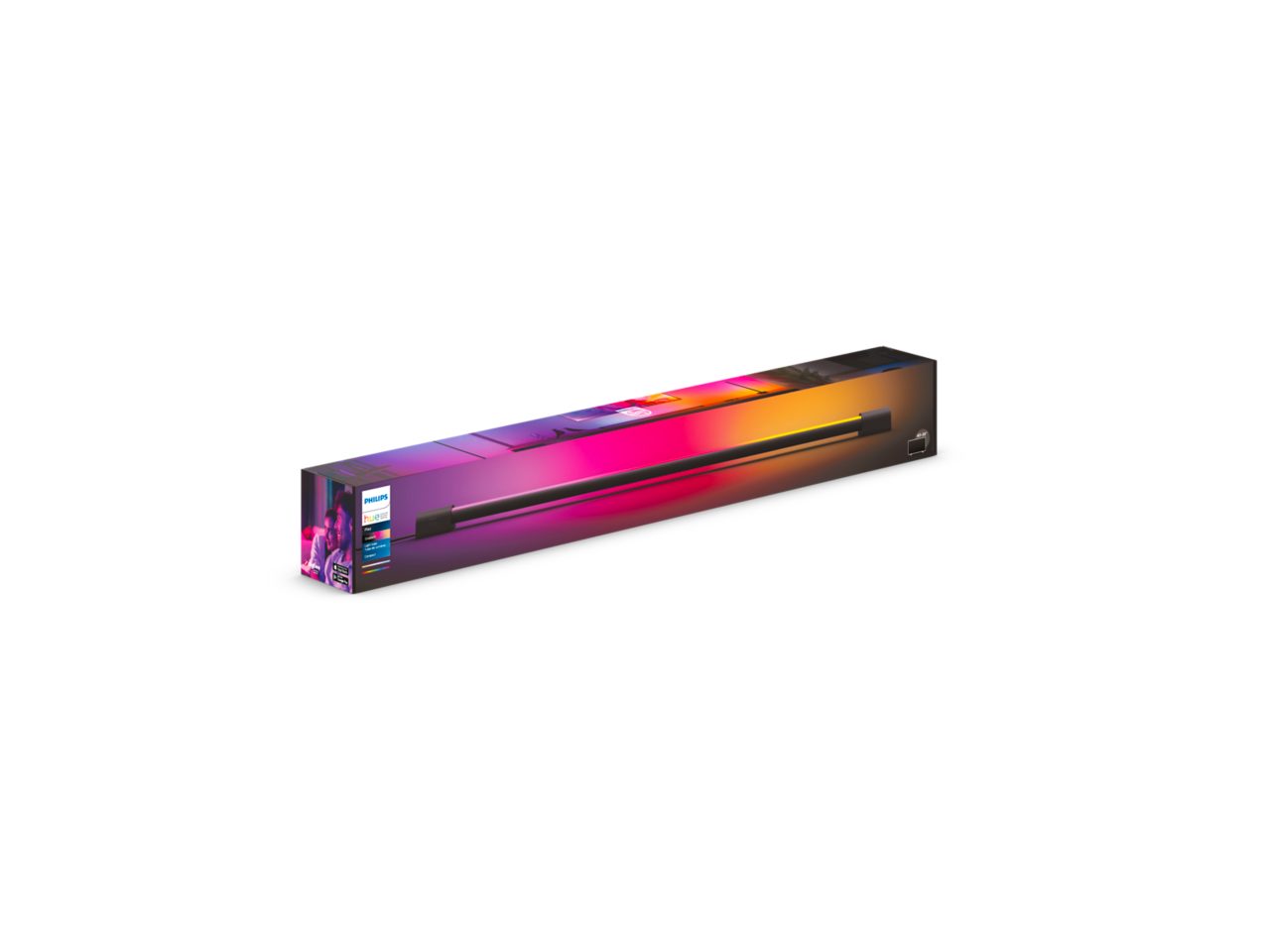 Hue Play Gradient Light Tube Compact Black for TV | Philips Hue
