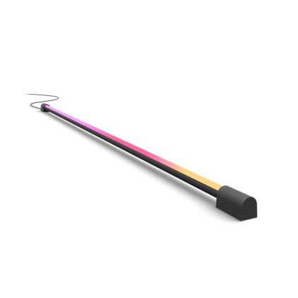 Close up of front of Play gradient light tube large