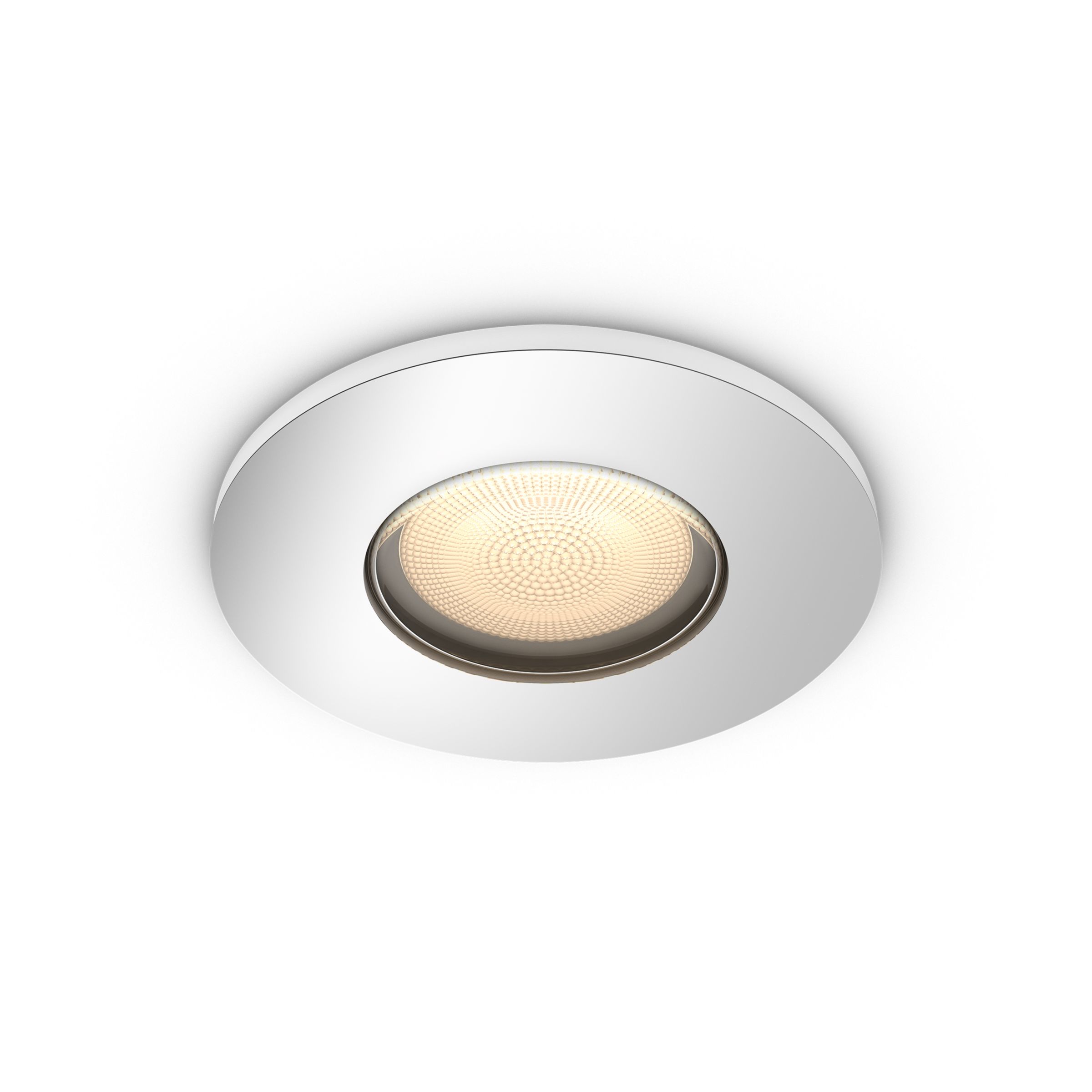hue white ambiance adore badezimmer einbauspot silber +