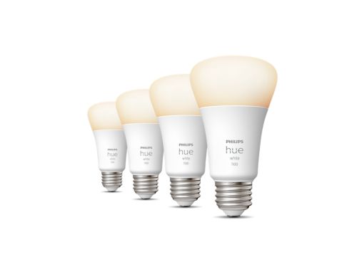 Hue White Ampoule intelligente A19-E26 - 75 W (paquet de 4)