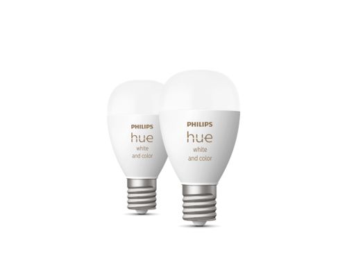 Hue White and Color Ambiance キャンドル - E17 スマート電球 - (2 個パック)